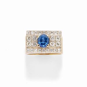 Sapphire ring
