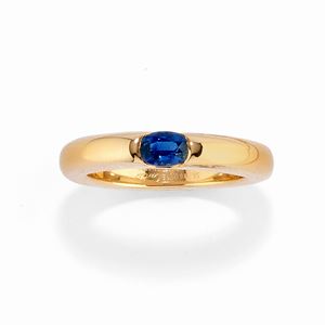 Cartier - Anello con zaffiro