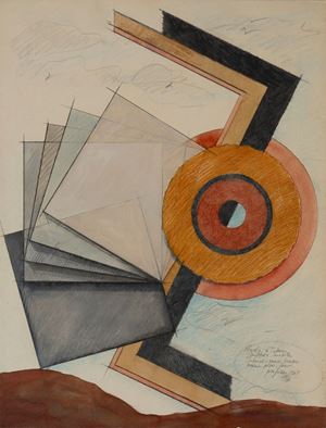 Studio per Totem, scultura mobile