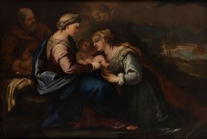 Mystical wedding of Saint Catherine