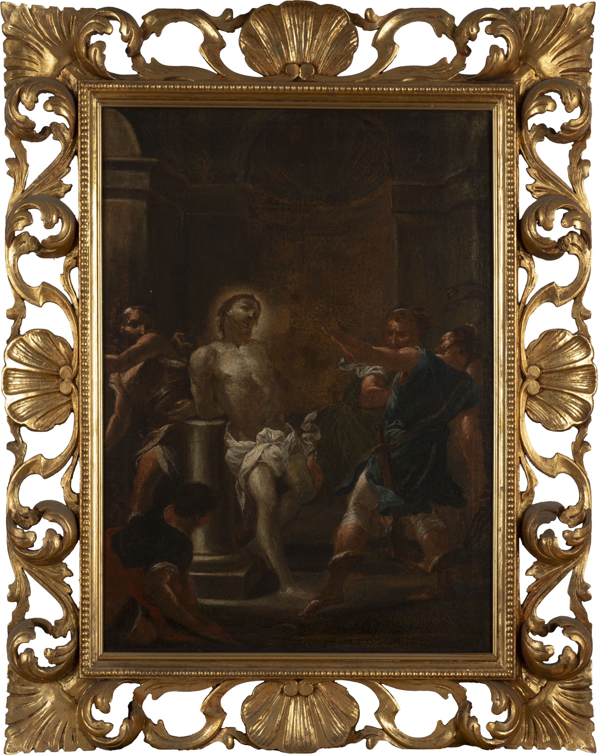 Scuola Napoletana, Secolo XVII - Cristo alla Colonna