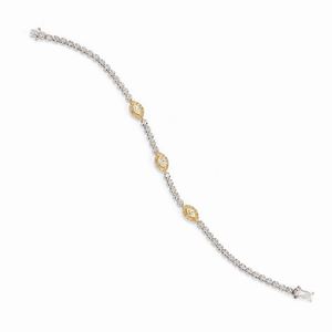  - Bracciale con diamanti