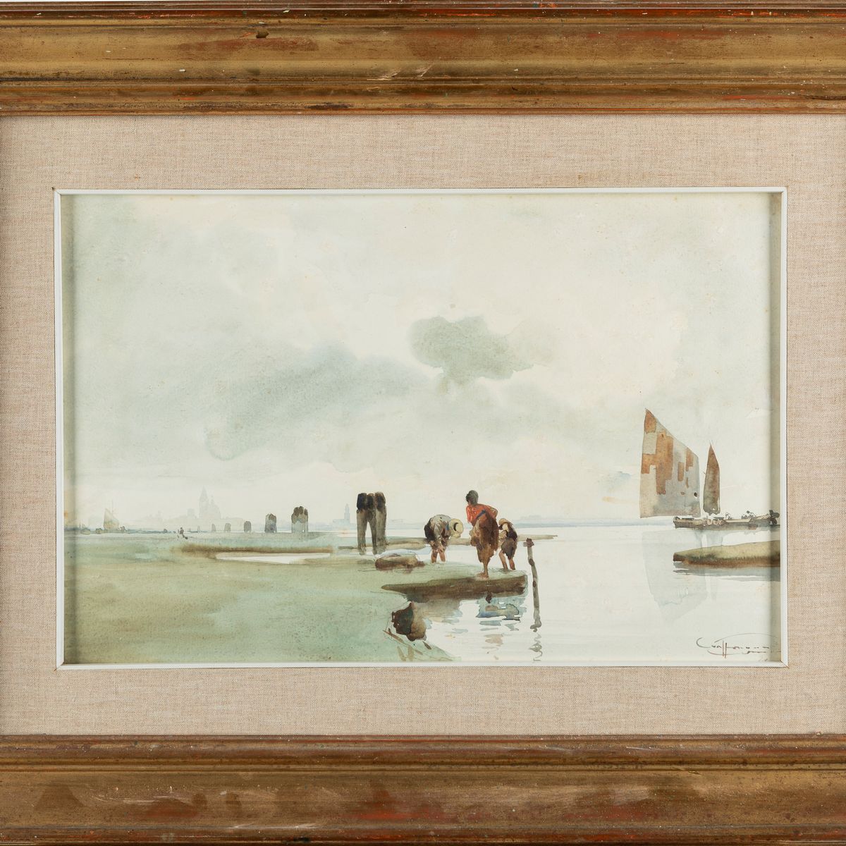 Aurelio Craffonara - Sulla Laguna Veneziana