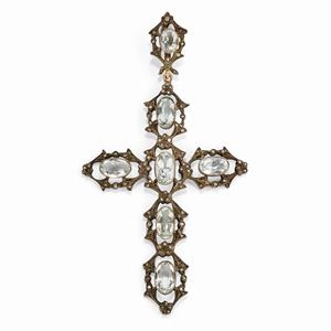 Pendente con acquamarine