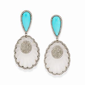 Turquoise earrings