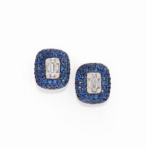 Sapphire earrings