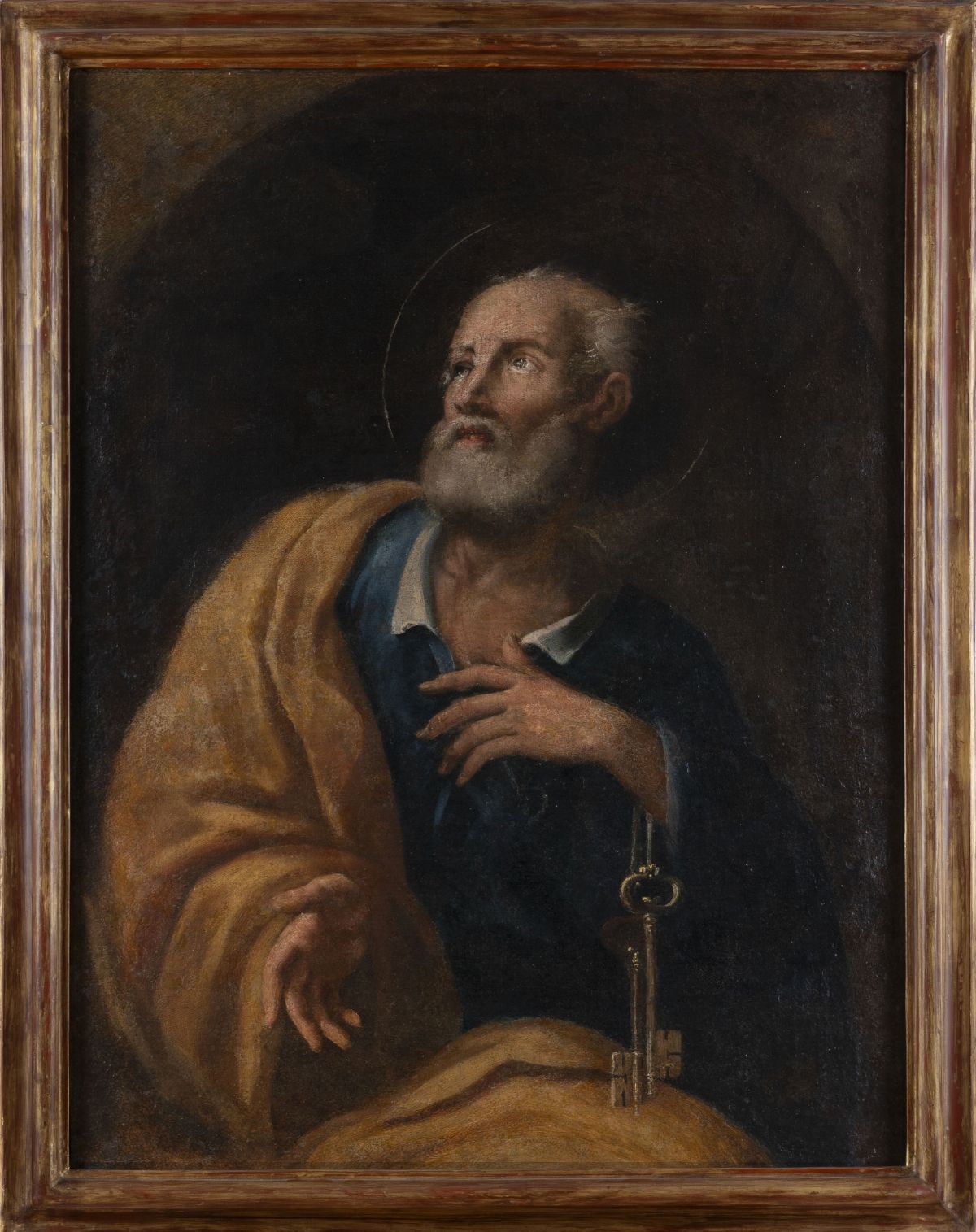 Scuola Italiana, Secolo XVII - San Pietro, olio su tela