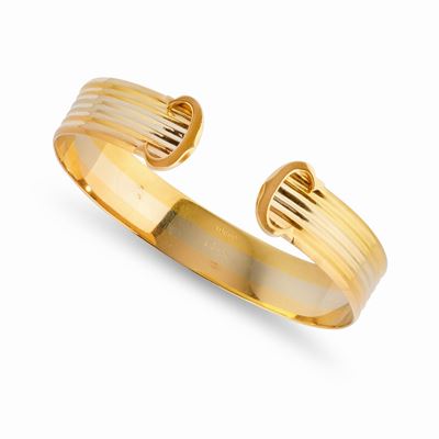 Bracciale 'Double C', oro 18k