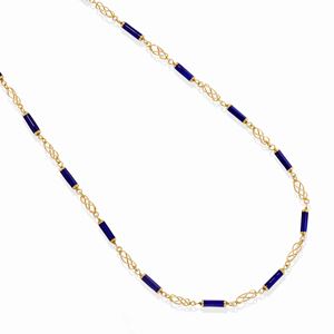 Enamel necklace