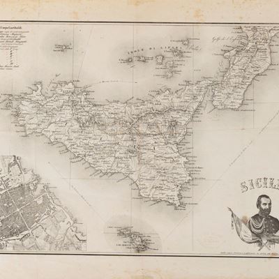 Orazi, Città di San Luigi, capitale del Maragnone, acquaforte del 1698