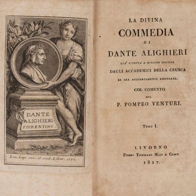 La Divina Commedia con commento del P. Pompeo Venturi