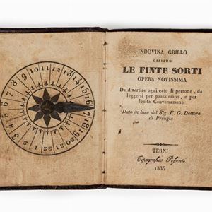Guess Ossian cricket "The false fortunes". A brand new work to entertain all classes of people, to be read as a pastime, and for lawful preservation. Brought to light by Mr. F. G. Doctor of Perugia.