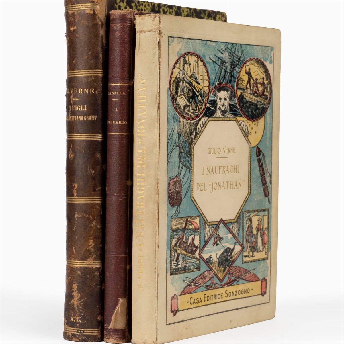 Jules Verne - I naufraghi del 'Jonathan' - Prima edizione italiana, 1932