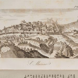 The sovereign right of the Holy See over the Comacchio Valleys and over the Republic of San Marino.