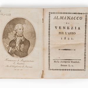 Almanac of Venice for the year 1821
