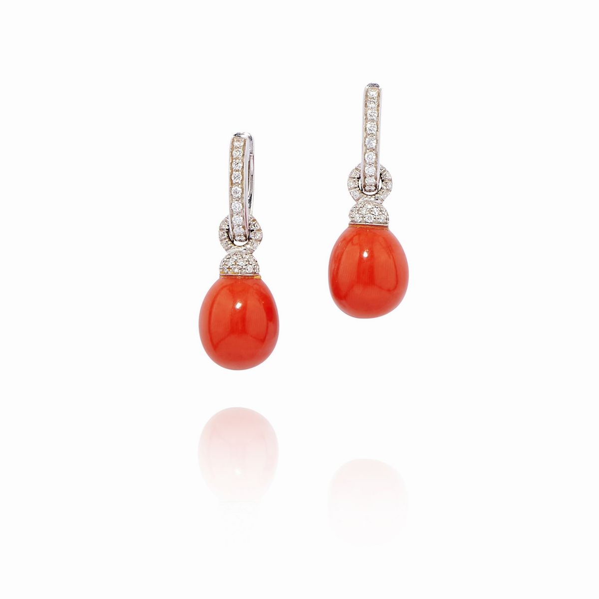 Chantecler - Demi Parure con Corallo