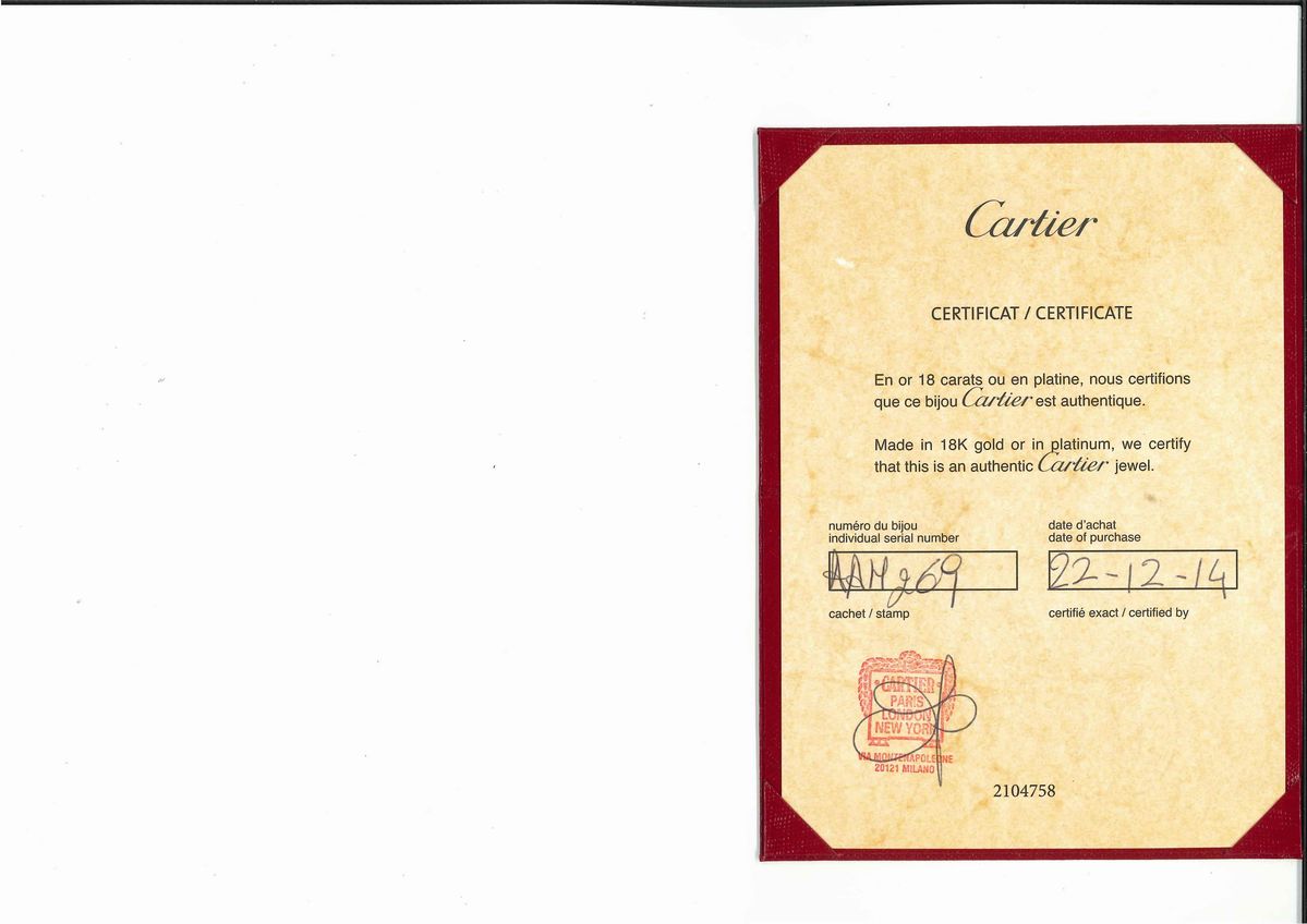 Cartier - Orecchini in oro bianco 18k con perle coltivate