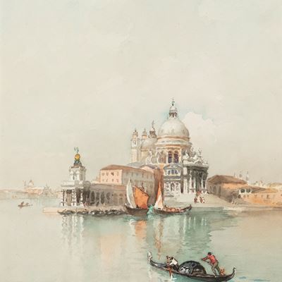 Venezia, Punta della Dogana con la Salute
