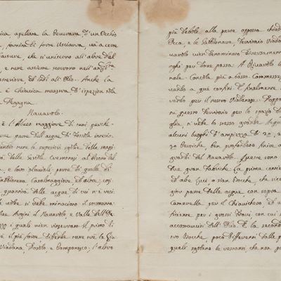 Manoscritti del XVIII secolo, De Caelo et Mundo, Fisica Particolare e Descrizione degli Alvei e C...
