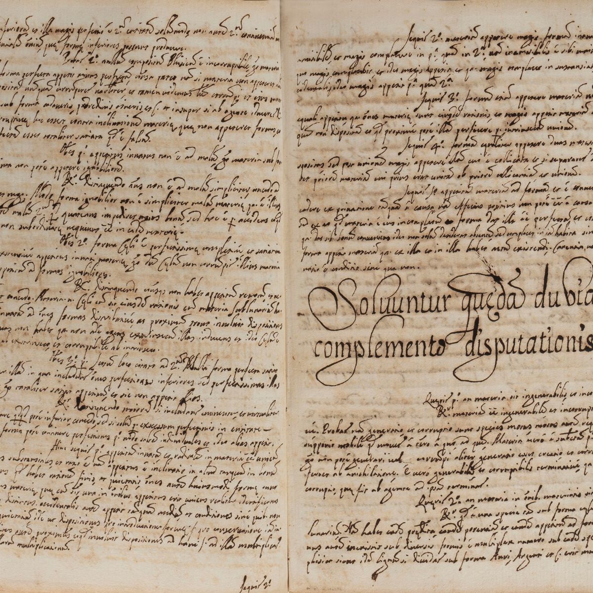 Manoscritti del XVIII secolo, De Caelo et Mundo, Fisica Particolare e Descrizione degli Alvei e C...