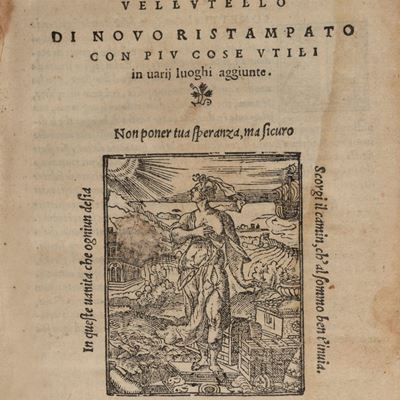 Il Petrarca con esposizione di Alessandro Vellutello, edizione del 1550