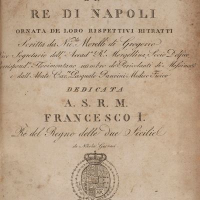 Biografia dei re di Napoli, ornata da ritratti incisi