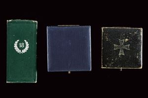 A lot of three order cases