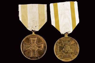 Medaglia Commemorativa 1814 della Kgl. Groflbritannisch-deutschen Legion 1814