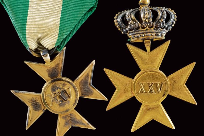 Croce per i 25 Anni di Servizio Militare