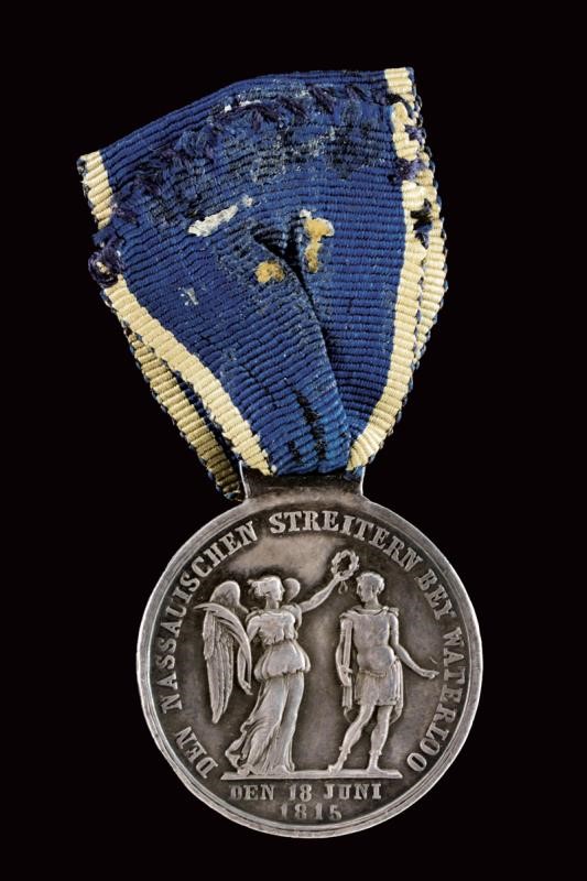 Nassau Medal For Waterloo