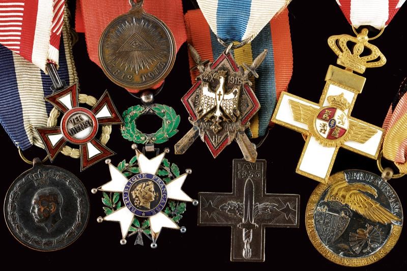 Lotto di Ordini e Medaglie