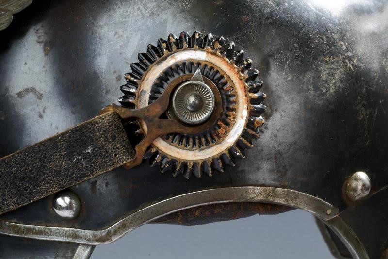 Raro Pickelhaube da Truppa per Cacciatori a Cavallo