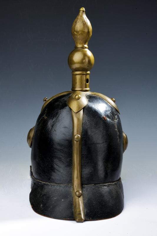 Raro Elmo da Truppa Mod. 1844 del 15∞ Reggimento di Fanteria