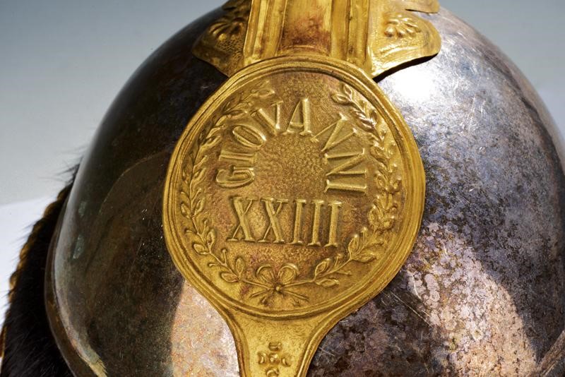 Bell'elmo della Guardia Nobile del Papa Giovanni XXIII (1958-1963)