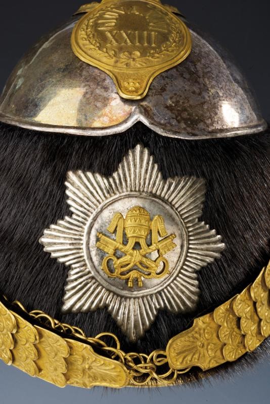 Bell'elmo della Guardia Nobile del Papa Giovanni XXIII (1958-1963)