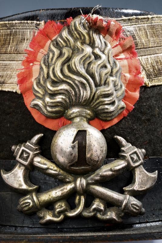 Kepï da Geniere della Guardia Nazionale