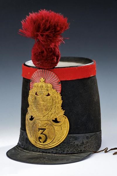 Shako da Truppa di Fanteria del Terzo Reggimento