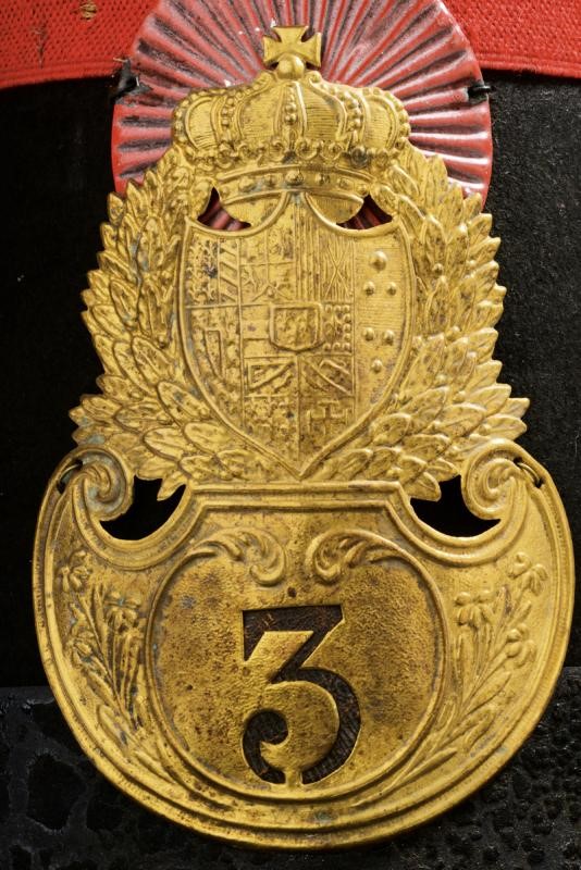 Shako da Truppa di Fanteria del Terzo Reggimento