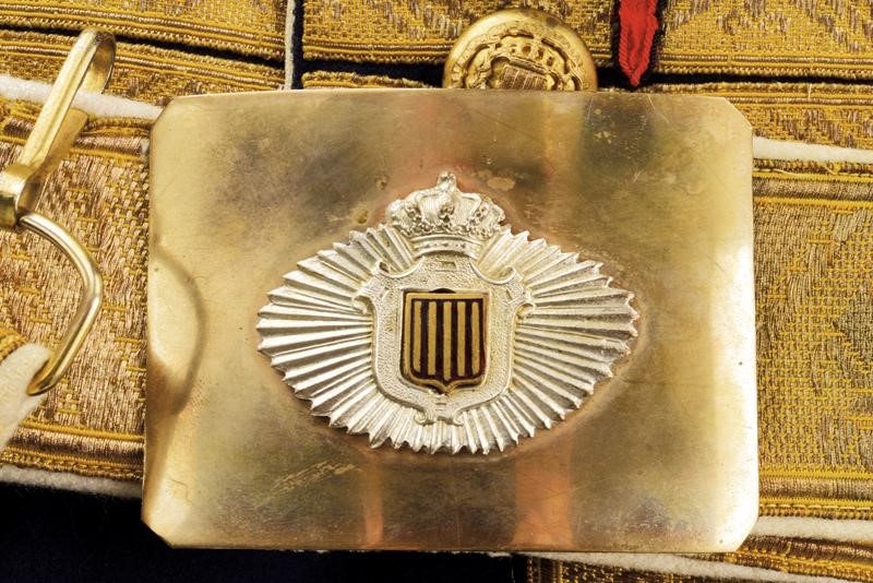 Bellissima Uniforme della Real Maestranza di Cavalleria di Saragozza