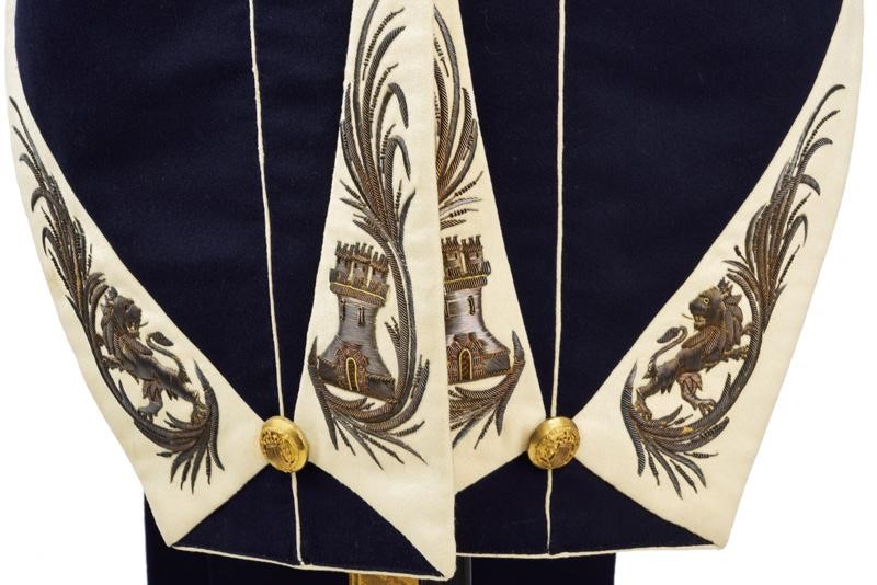 Bellissima Uniforme della Real Maestranza di Cavalleria di Saragozza