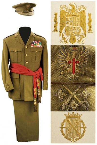 Uniforme da Tenente Generale Dell'esercito di Terra