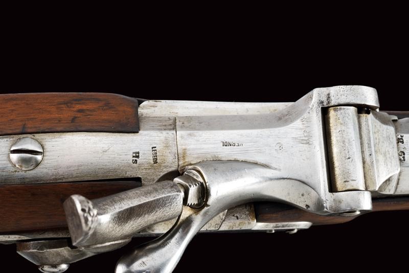 Jagerstutzen Mod. 1854/67, Sistema Wanzel