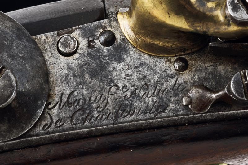 Rara Pistola a Pietra Focaia da Cavalleria An IX D'epoca Rivoluzionaria
