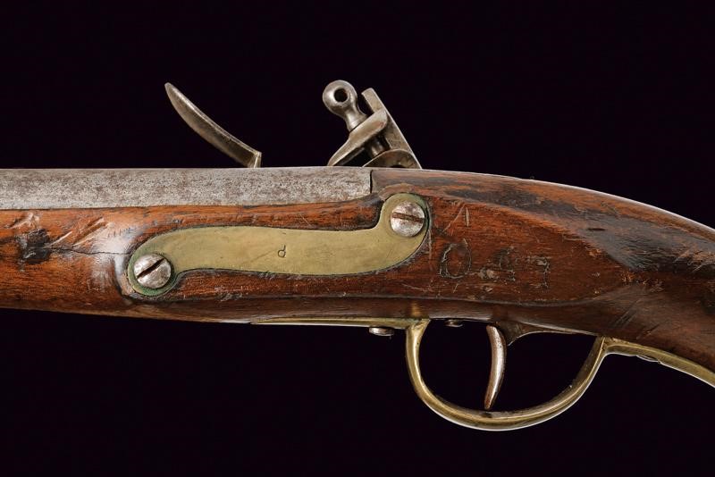 Pistola a Pietra Focaia da Cavalleria