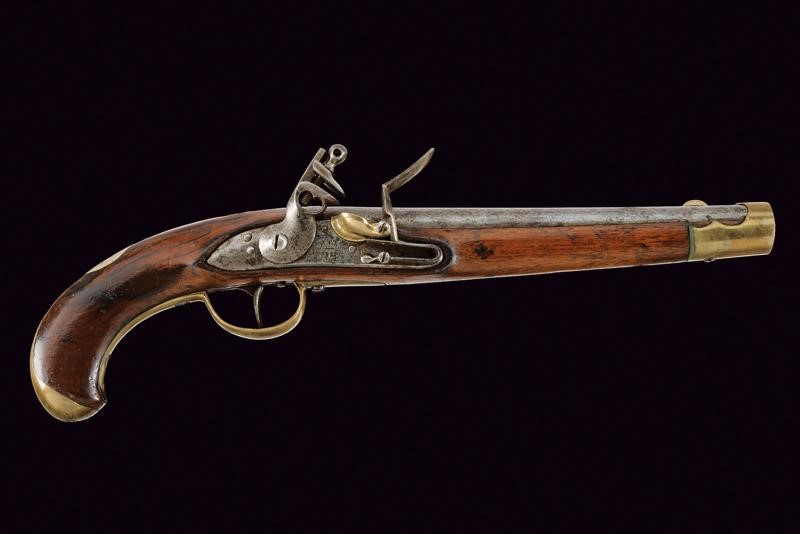 Pistola a Pietra Focaia da Cavalleria