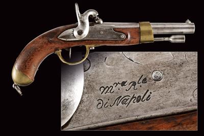 Interessante Pistola Militare Ridotta a Luminello