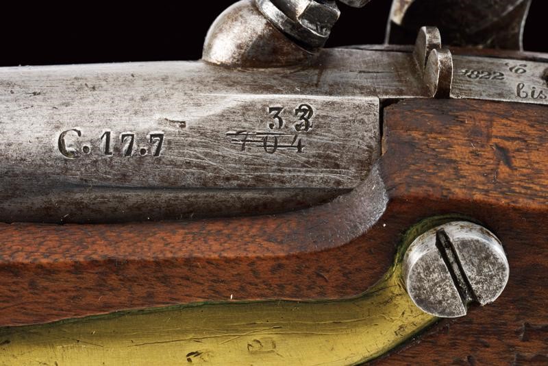 Interessante Pistola Militare Ridotta a Luminello