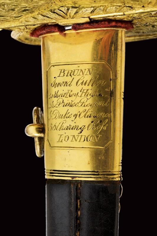 Bella Spada da Ufficiale di Fanteria del Tipo 1796