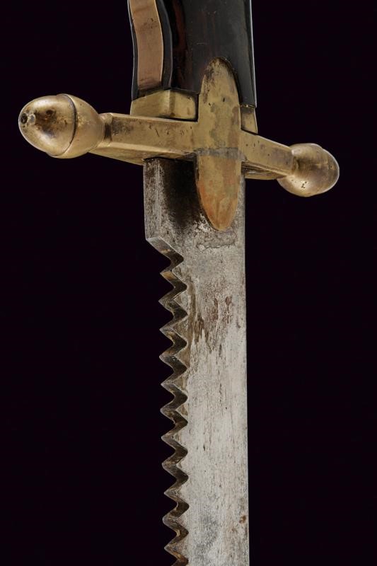 Sciabola a Sega per le Compagnie di Sanità Mod. 1887