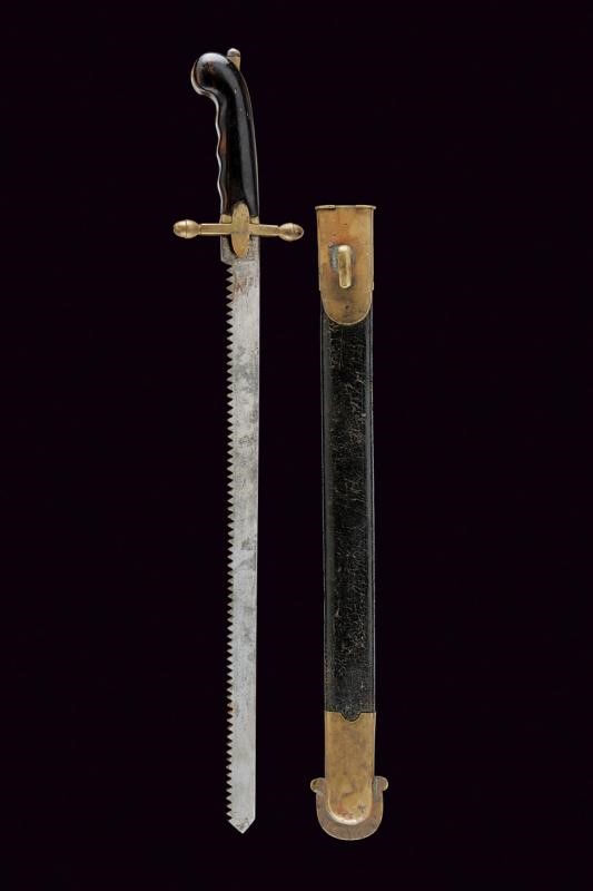 Sciabola a Sega per le Compagnie di Sanità Mod. 1887
